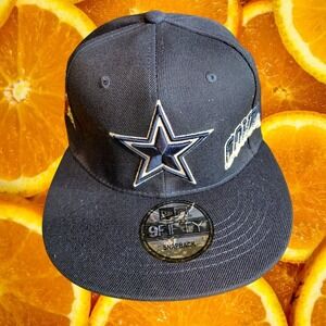 New Era Dallas Cowboys NFL Snapback Hat 9FIFTY Navy Blue Cap‎